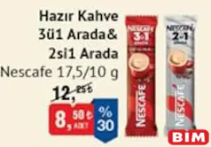NESCAFE HAZIR KAHVE ADET